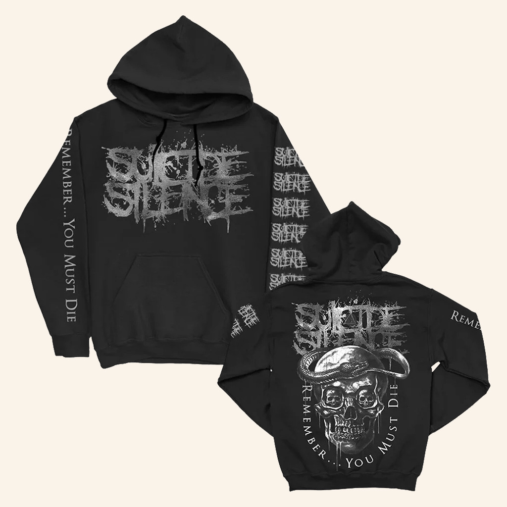 Suicide Silence Merch Suicide Silence RYMD Snake Skull Hoodie Birthday Gifts For Boyfriend