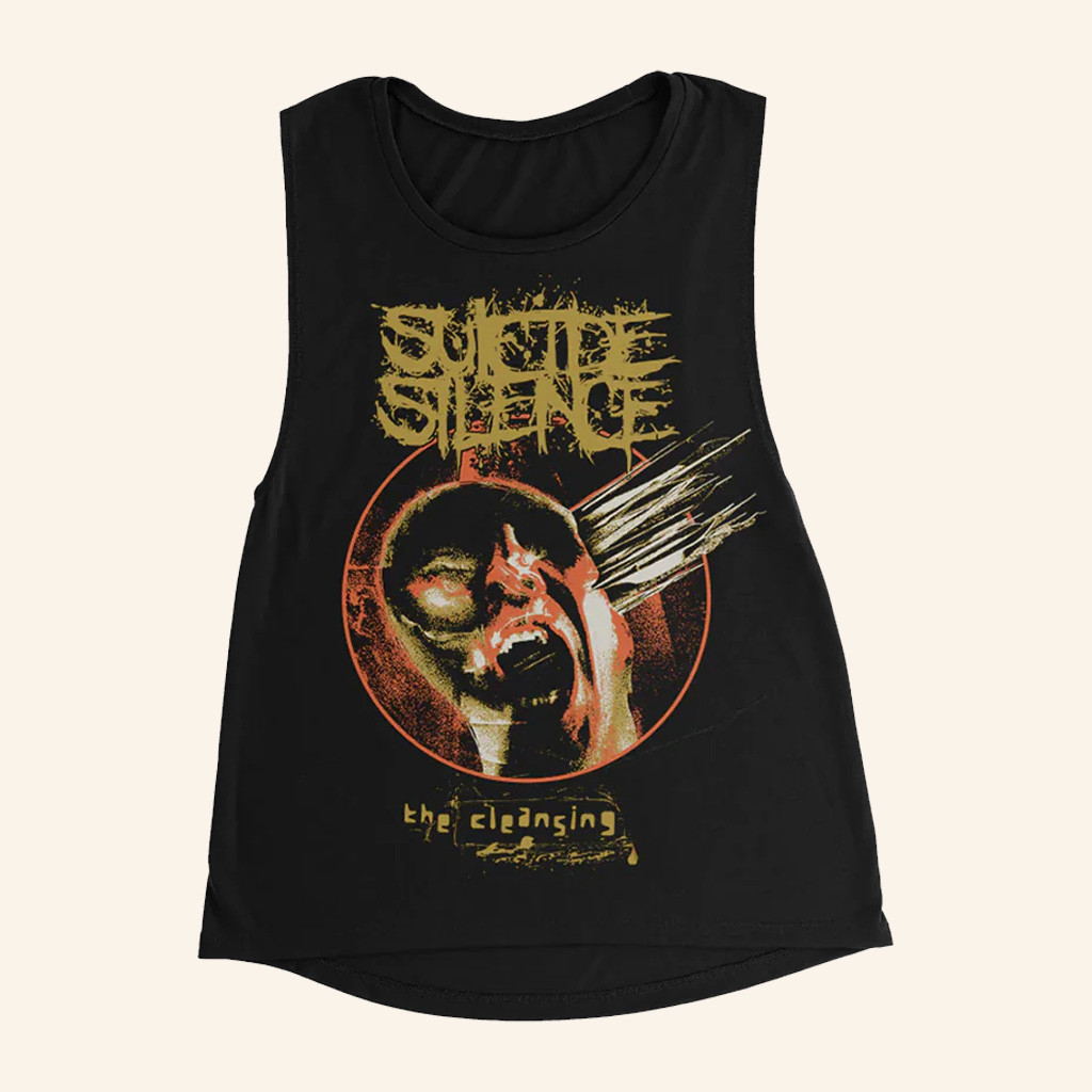 Suicide Silence Merch Suicide Silence The Cleansing Muscle Tank Gifts For Wife