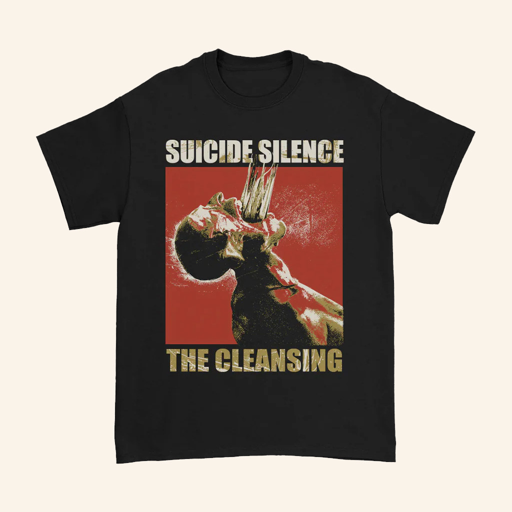 Suicide Silence Merch Suicide Silence The Cleansing T-Shirt Christmas Gifts For Boyfriend Suicide Silence Merch Suicide Silence The Cleansing T-Shirt Christmas Gifts For Boyfriend