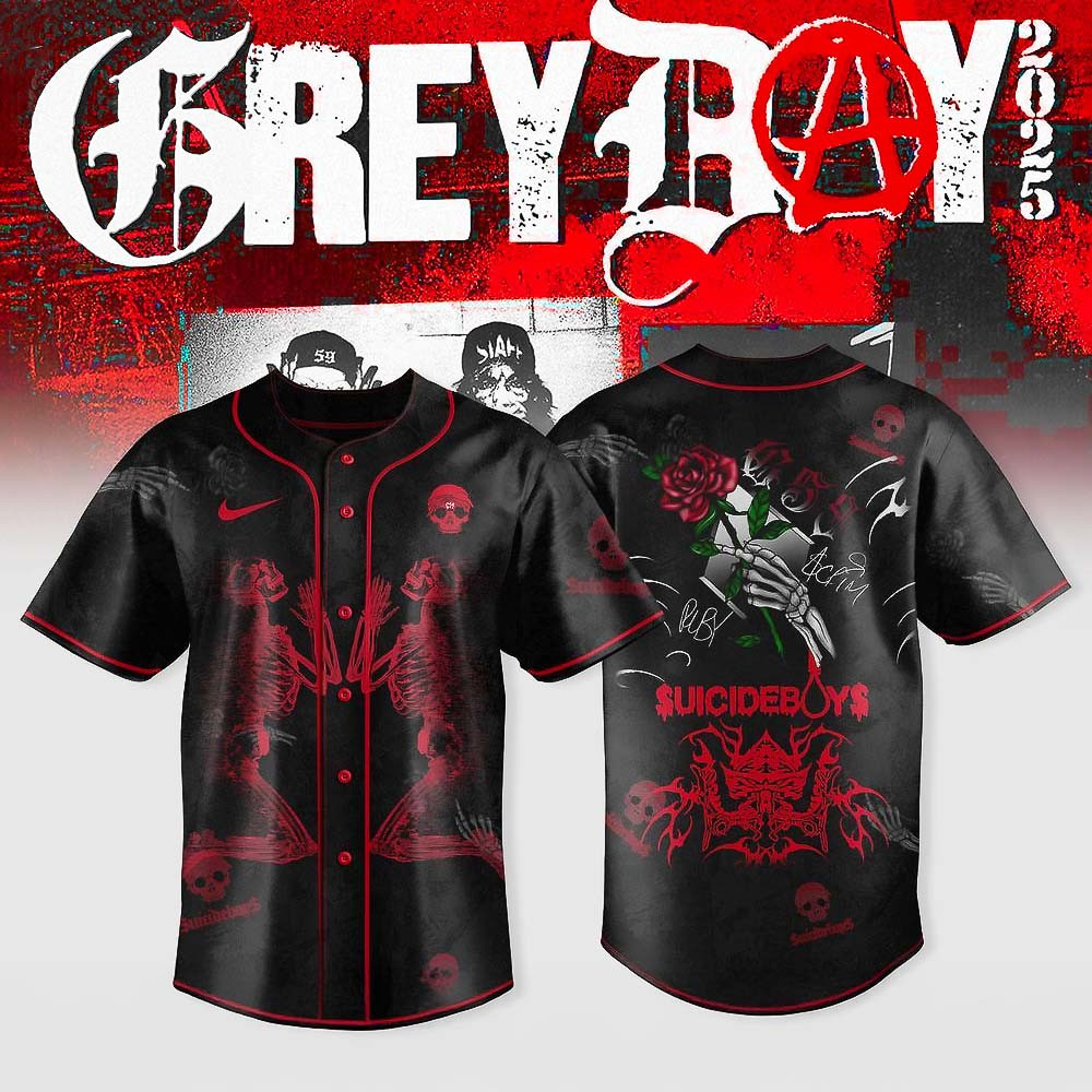 Suicideboys Grey Day Tour Merch 2025 Jersey Best Gift For Music Fans