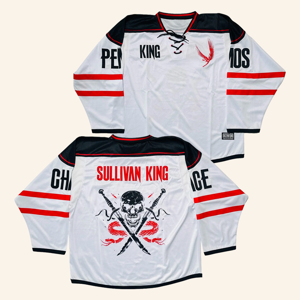 Sullivan King Merch 2025 Reckless Reaper Hockey Jersey Birthday Ideas For Husband