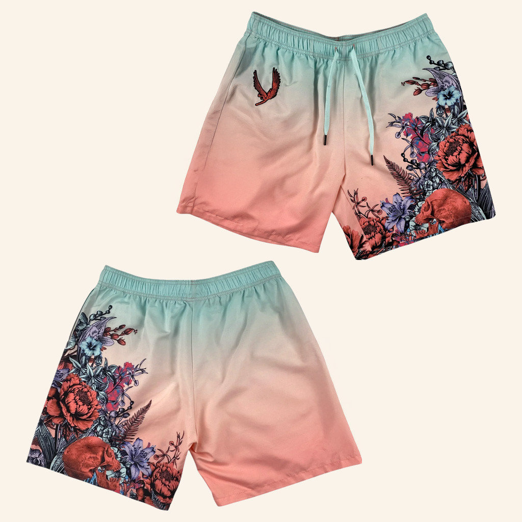 Sullivan King Merch Celestial Sunrise Swim Shorts Birthday Gift Ideas For Him