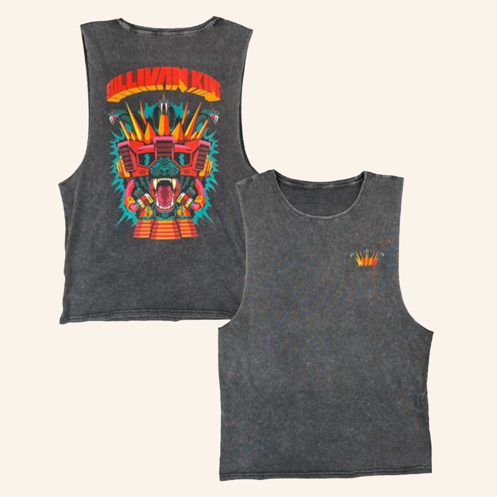 Sullivan King Merch Retro Cat Muscle Tank Gift Ideas For Him Sullivan King Merch Retro Cat Muscle Tank Gift Ideas For Him