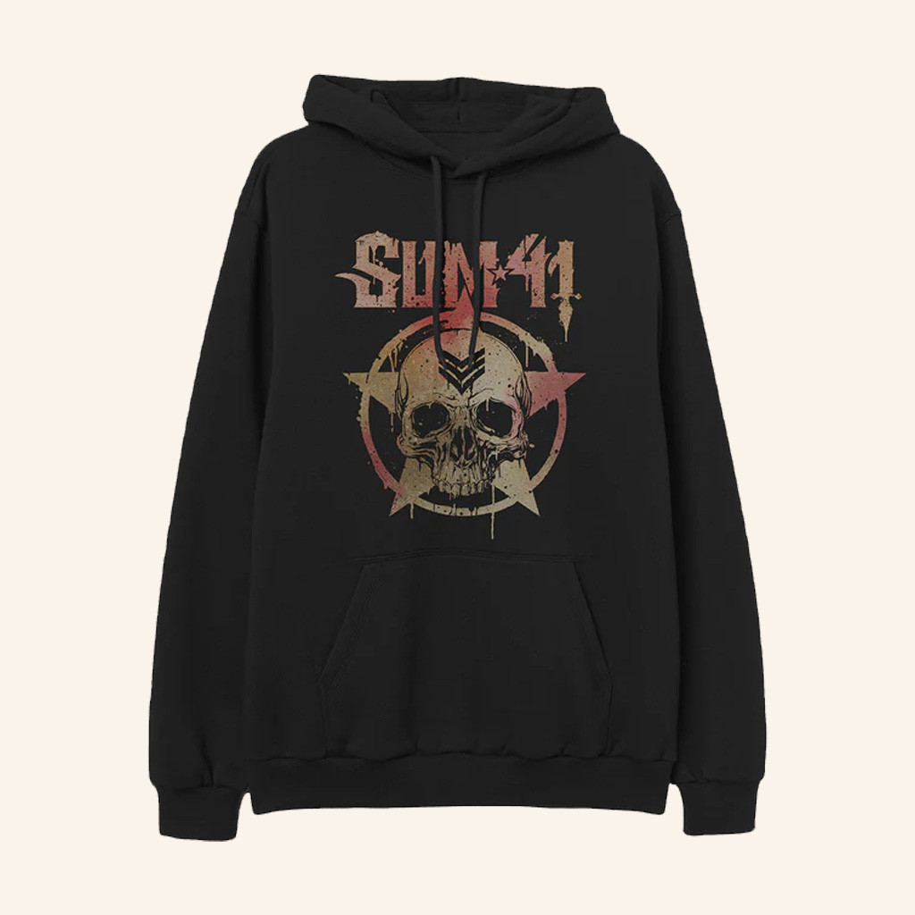 SUM 41 Merch Militant Hoodie Best Gifts For Music Lovers SUM 41 Merch Militant Hoodie Best Gifts For Music Lovers