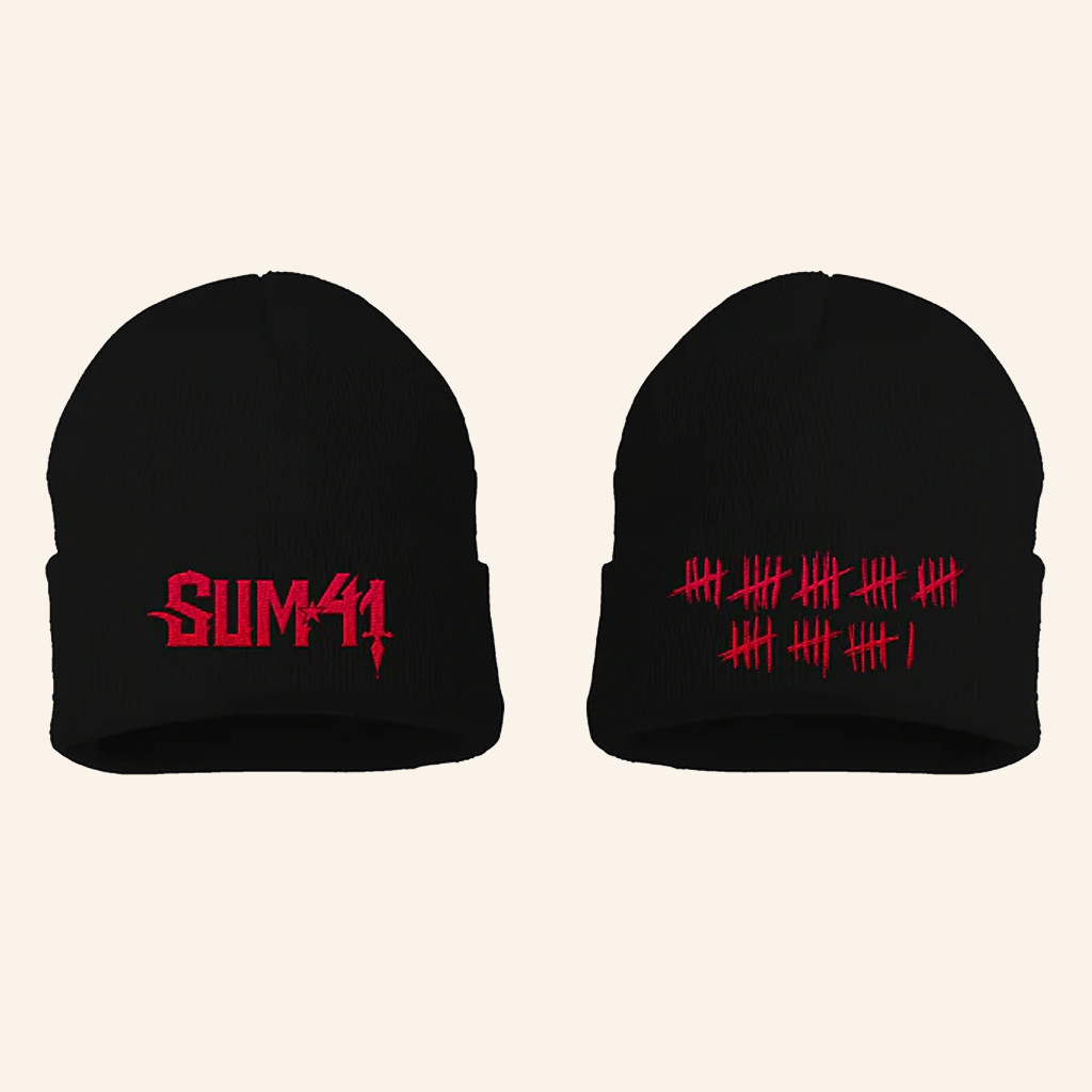 SUM 41 Merch Sum 41 Beanie Birthday Gifts For Rock Fans SUM 41 Merch Sum 41 Beanie Birthday Gifts For Rock Fans
