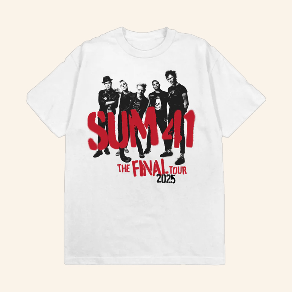 SUM 41 Merch The Final Tour T-Shirt Birthday Gift Ideas For Boyfriend SUM 41 Merch The Final Tour T-Shirt Birthday Gift Ideas For Boyfriend