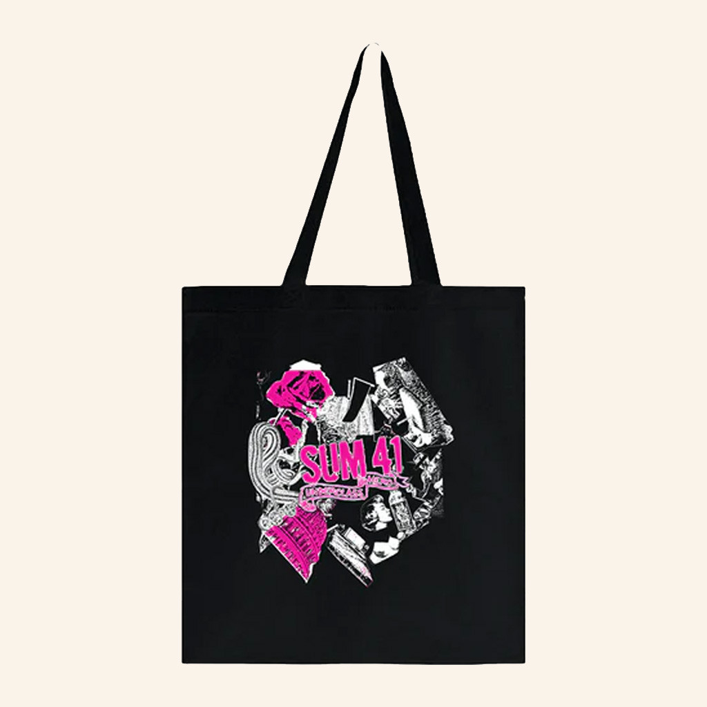 SUM 41 Merch Underclass Hero Anniversary Tote Bag Gift Ideas For Sister SUM 41 Merch Underclass Hero Anniversary Tote Bag Gift Ideas For Sister