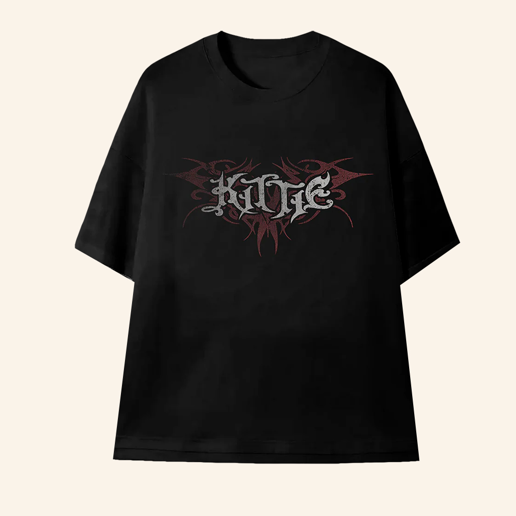 Sumerian Records Merch Kittie Raven Double Layer T-Shirt Gifts For Father Sumerian Records Merch Kittie Raven Double Layer T-Shirt Gifts For Father