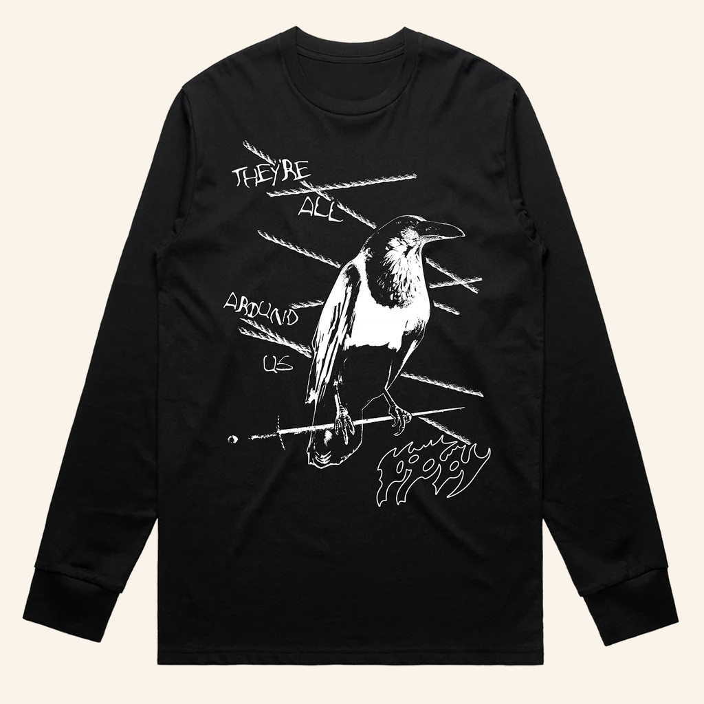 Sumerian Records Merch Poppy They're All Around Us Long Sleeve T-Shirt Gifts For Brother