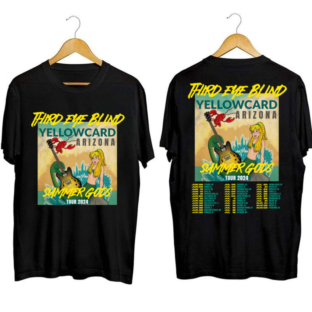 Summer Gods Third Eye Blind Tour Shirt Third Eye Blind Merch Gifts For Rock Fans