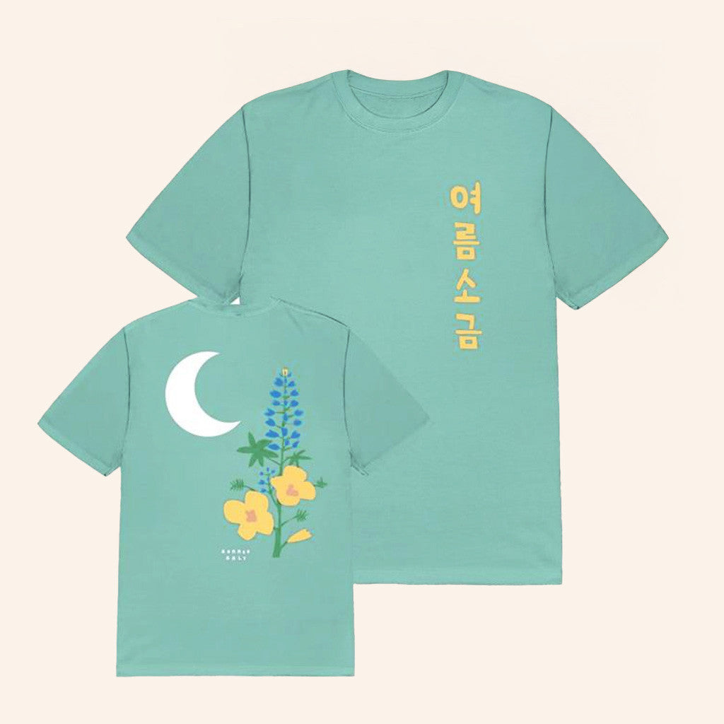 Summer Salt Merch Moon Seafoam T-Shirt Gifts For Her Summer Salt Merch Moon Seafoam T-Shirt Gifts For Her