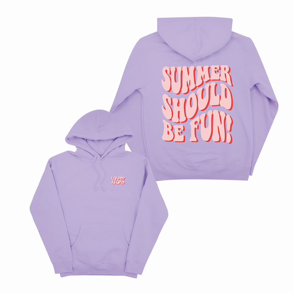 Summer Should Be Fun Loverboy Hoodie Streetwear Apparel Present For Her