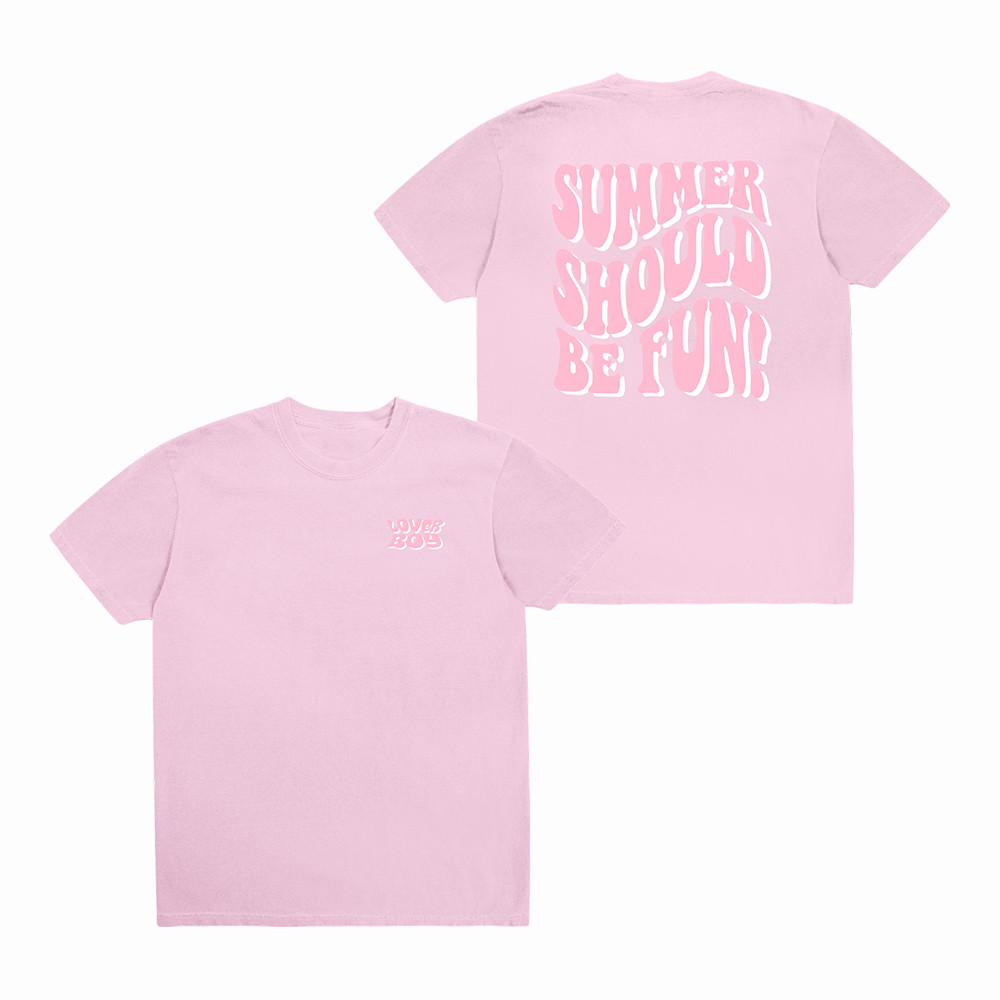 Summer Should Be Fun Loverboy T-Shirt Loverboy Merch Unique Gift For Girlfriend