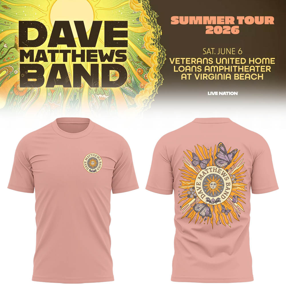 Summer Tour 2026 At Texas Shirt Dave Matthews Band Merch Perfect Gift For Music Fans