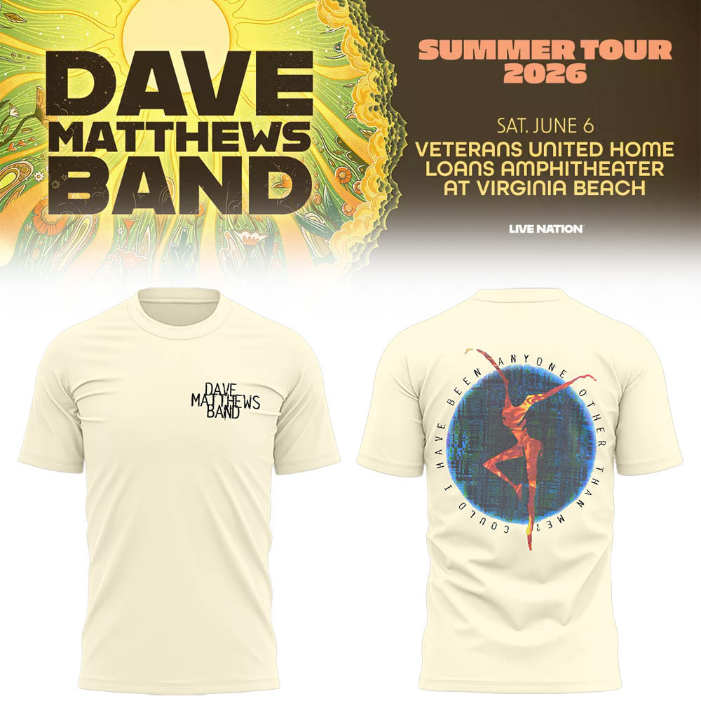 Summer Tour 2026 At Texas T-Shirt Dave Matthews Band Merch Unique Gift For Husband