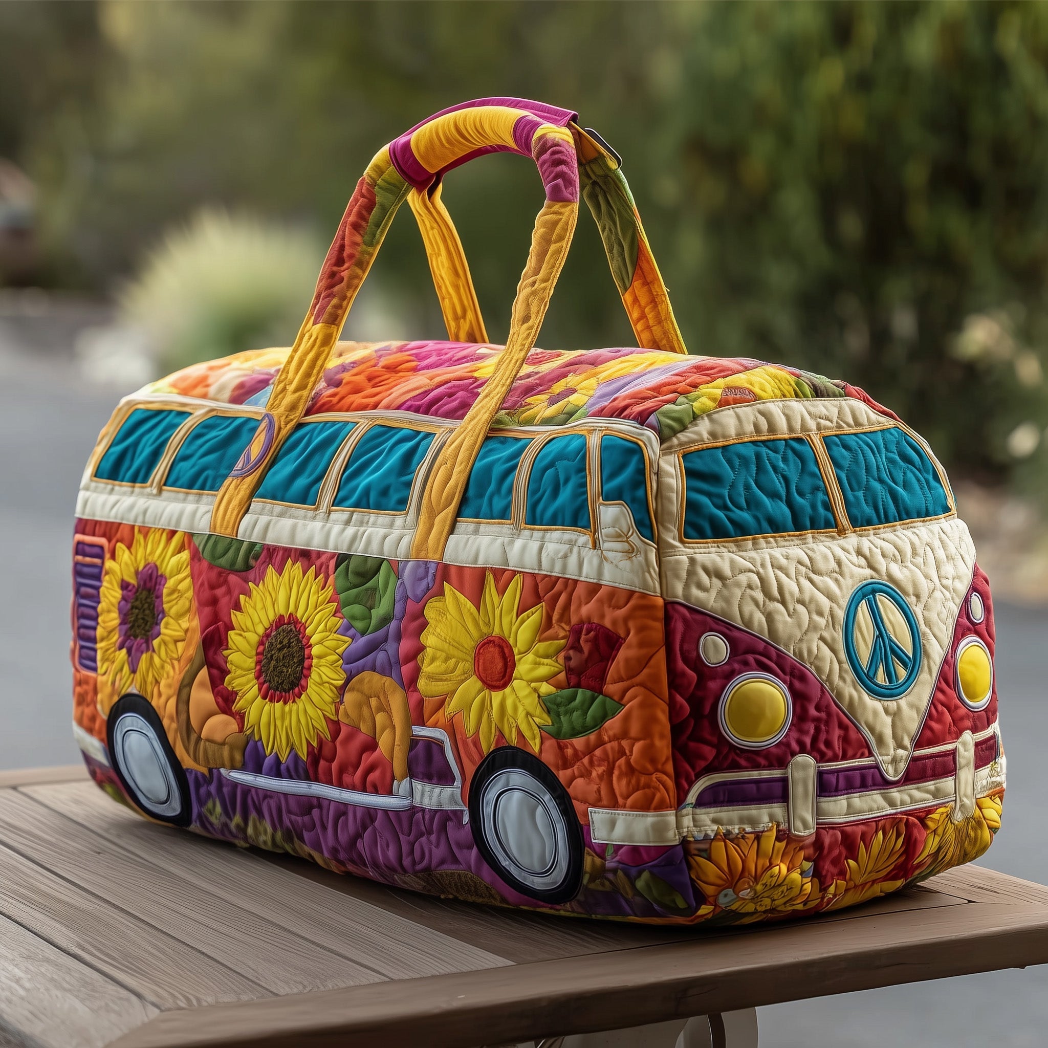 Summer Trip Quilted Duffle Bag Stylish And Practical
