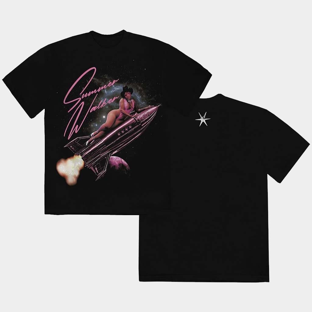 Summer Walker Merch Black Summer Walker T-Shirt Gifts For Music Fans