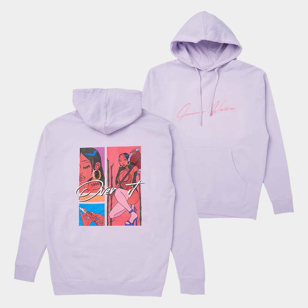 Summer Walker Merch Over It Hoodie Summer Walker Hoodie Gifts For Music Lovers
