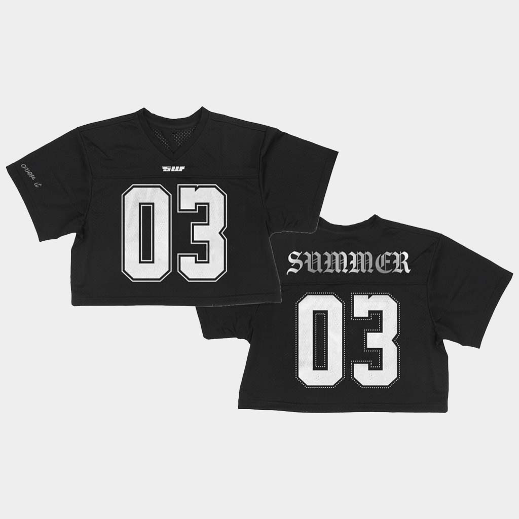 Summer Walker Merch Summer 03 Cropped Jersey Best Gifts For Music Lovers