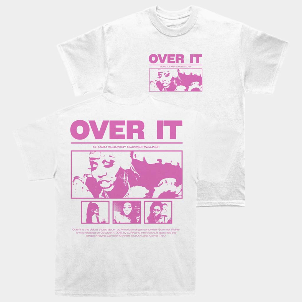 Summer Walker Merch Summer Walker Over It Poster T-Shirt Birthday Gifts For Music Fans