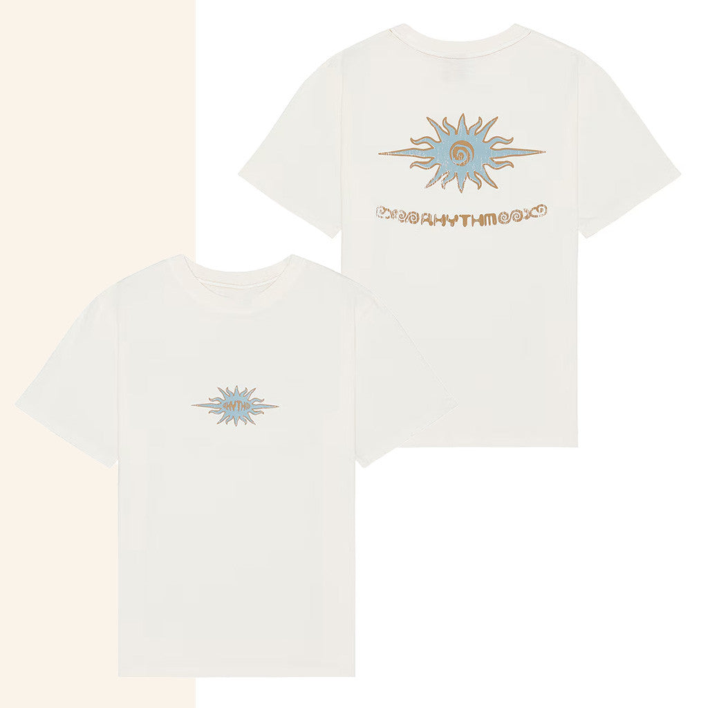 Sun Diego Merch Rhythm Flame Printed Vintage White T-Shirt Best Gifts For Dudes Sun Diego Merch Rhythm Flame Printed Vintage White T-Shirt Best Gifts For Dudes