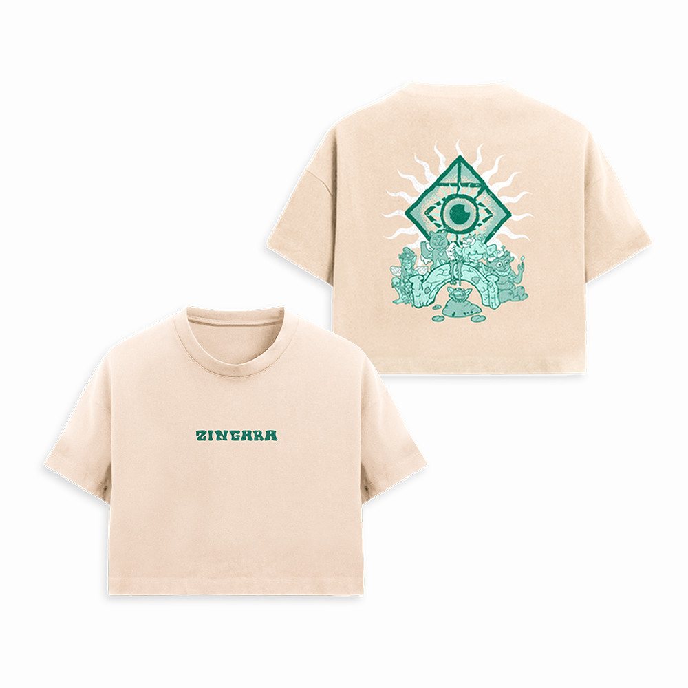 Sun Garden Zingara Crop Top Zingara Music Lover Shirt Best Present For Girlfriend