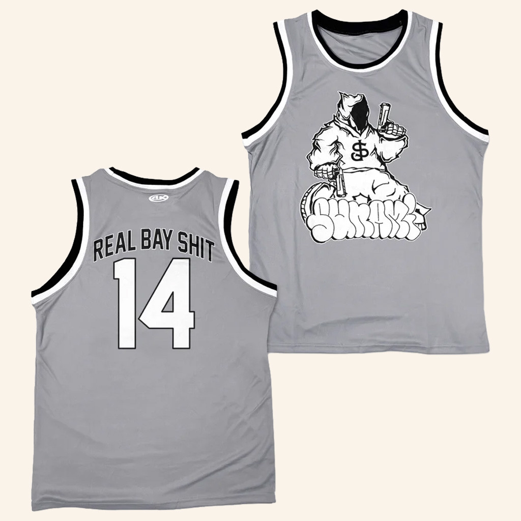 Sunami Merch Real Bay Shit Basketball Jersey Unique Gifts For Him
