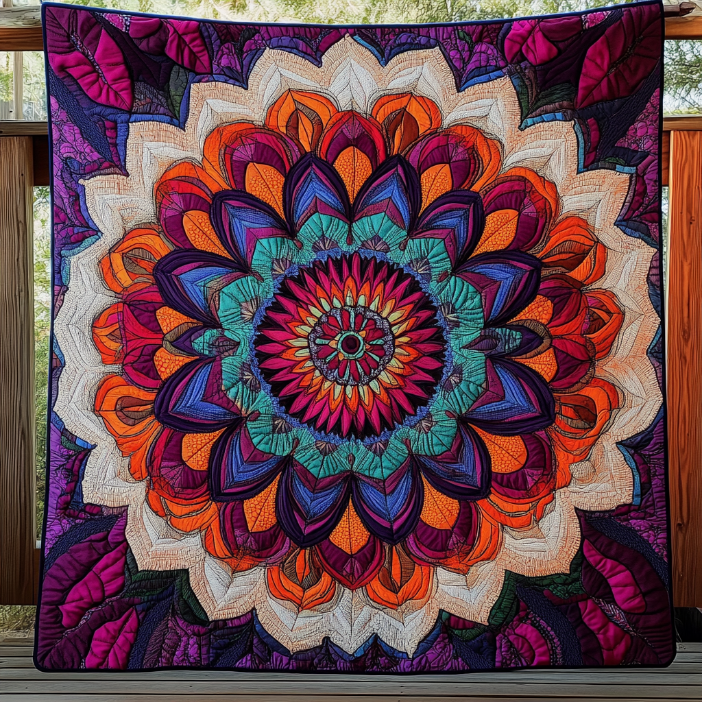 Sunburst Symphony Quilted Blanket Christmas Ideas For Her