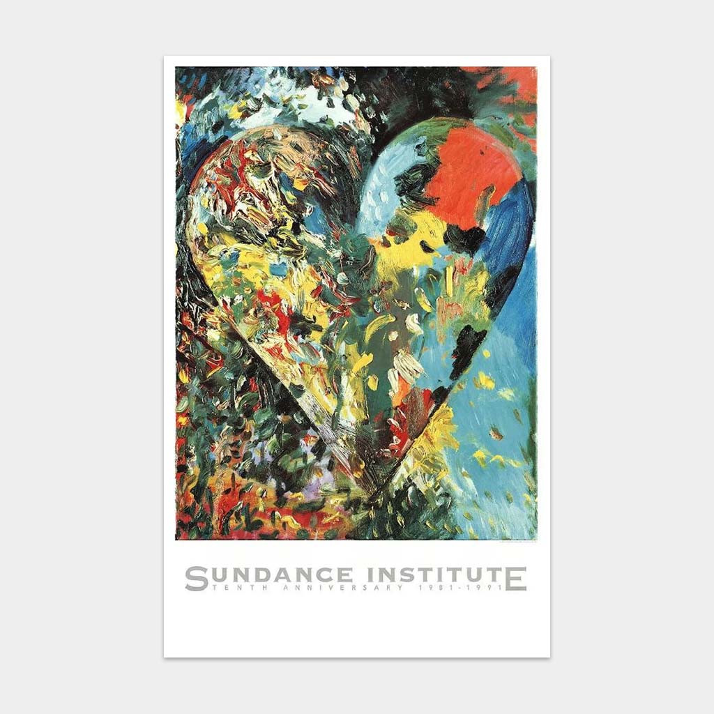 Sundance Merch Jim Dine 10th Anniversary Poster Sundance Institute Wall Art For Bedroom