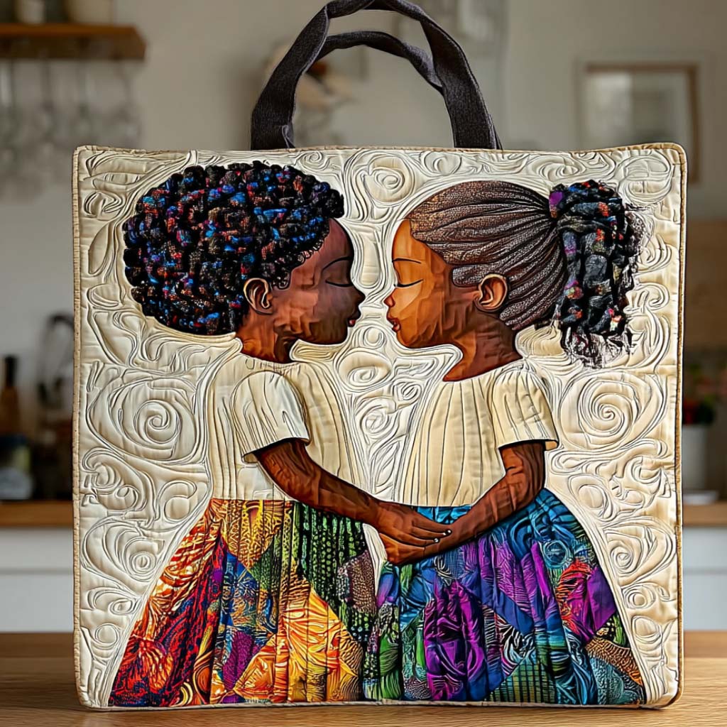 Sunday Best Quilted Tote Bag African American Heritage Month Gifts