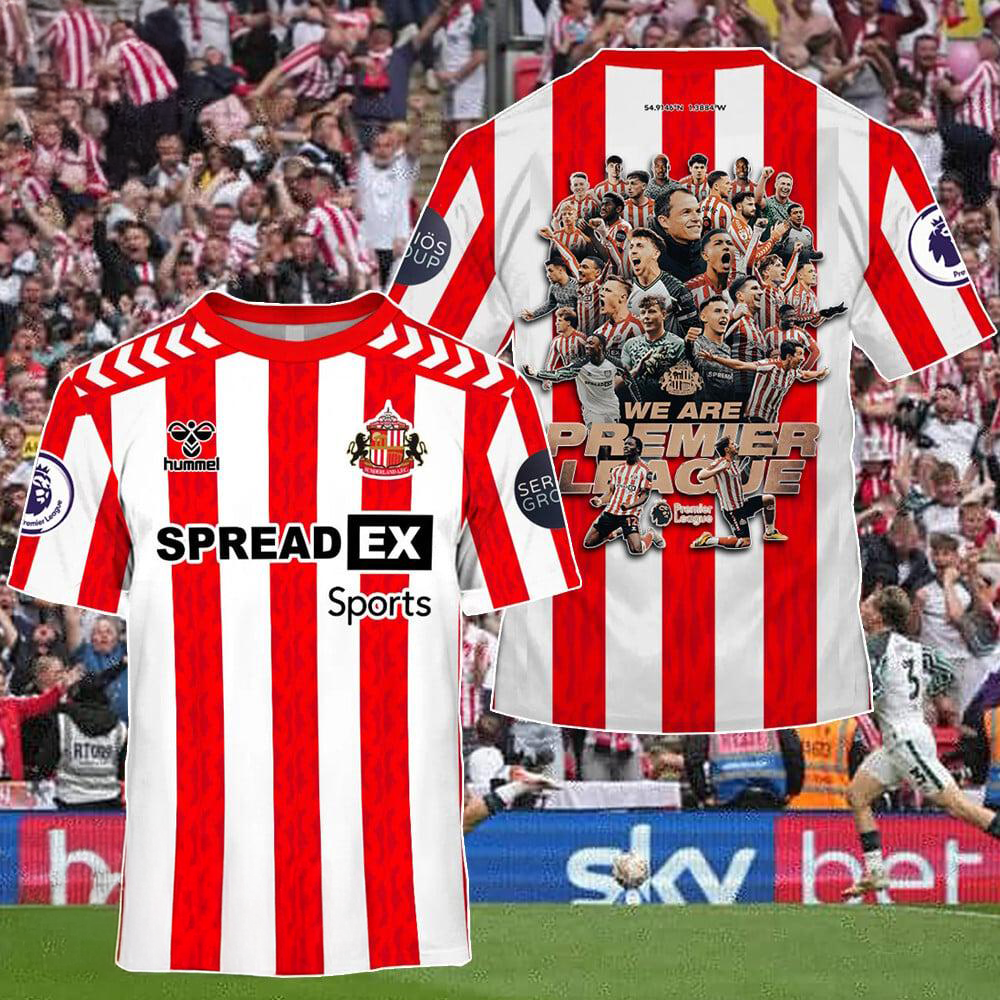 Sunderland Back In Premier League Limited Edition Shirt Fans Gift Ideas