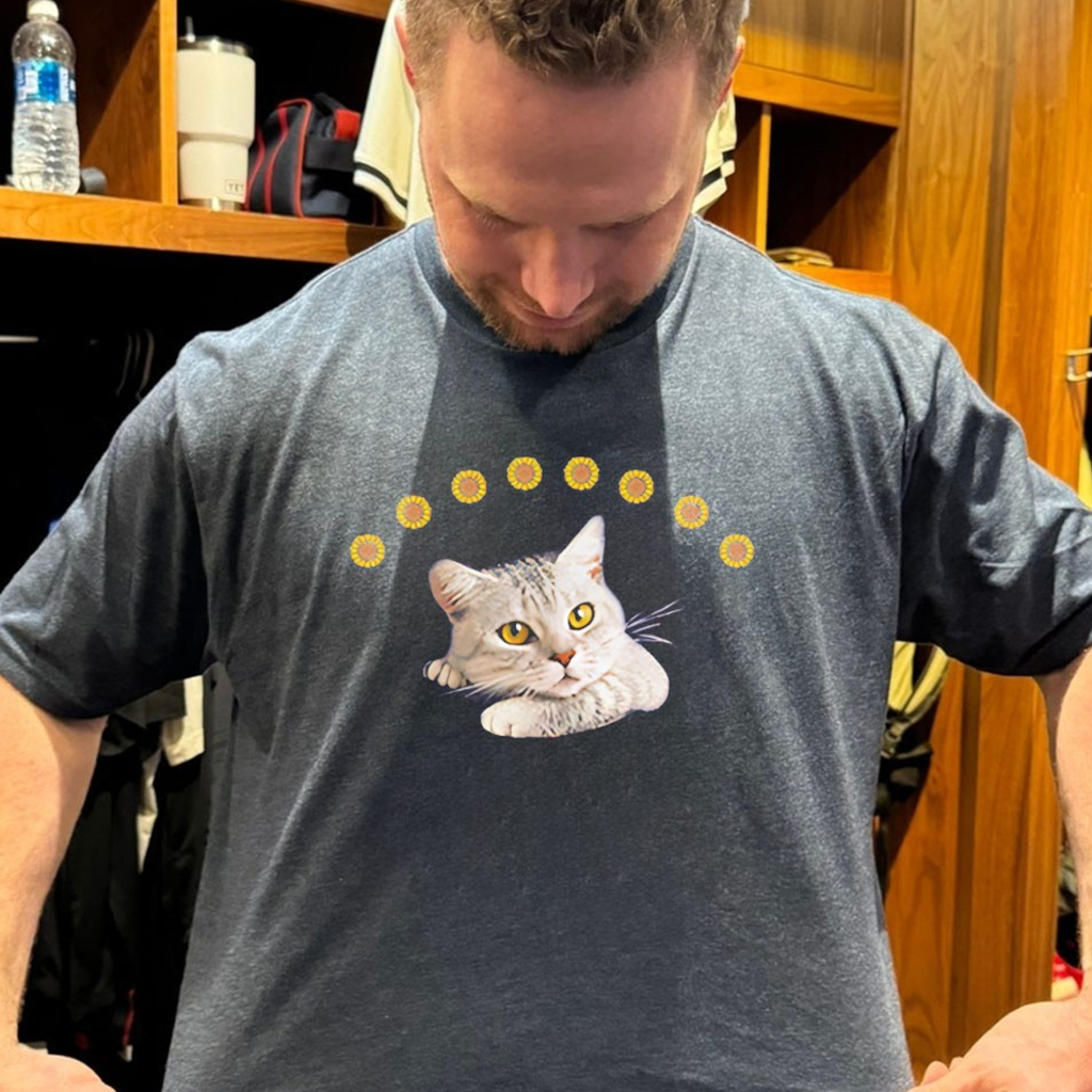 Sunflower Cat Meme Shirt Gifts For Cat Lovers