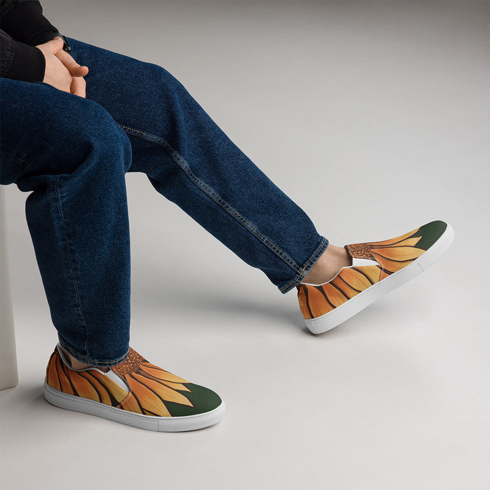 Sunflower Slip On Sneakers Sunflower Lovers Shoes Gifts For Girlfriend Boyfriend Sunflower Slip On Sneakers Sunflower Lovers Shoes Gifts For Girlfriend Boyfriend