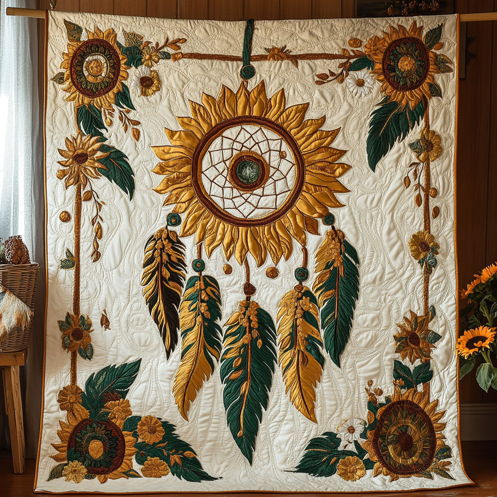 Sunlight Dreamcatcher Whisper Quilt Premium Quilt Blanket to Enhance Bedroom Comfort