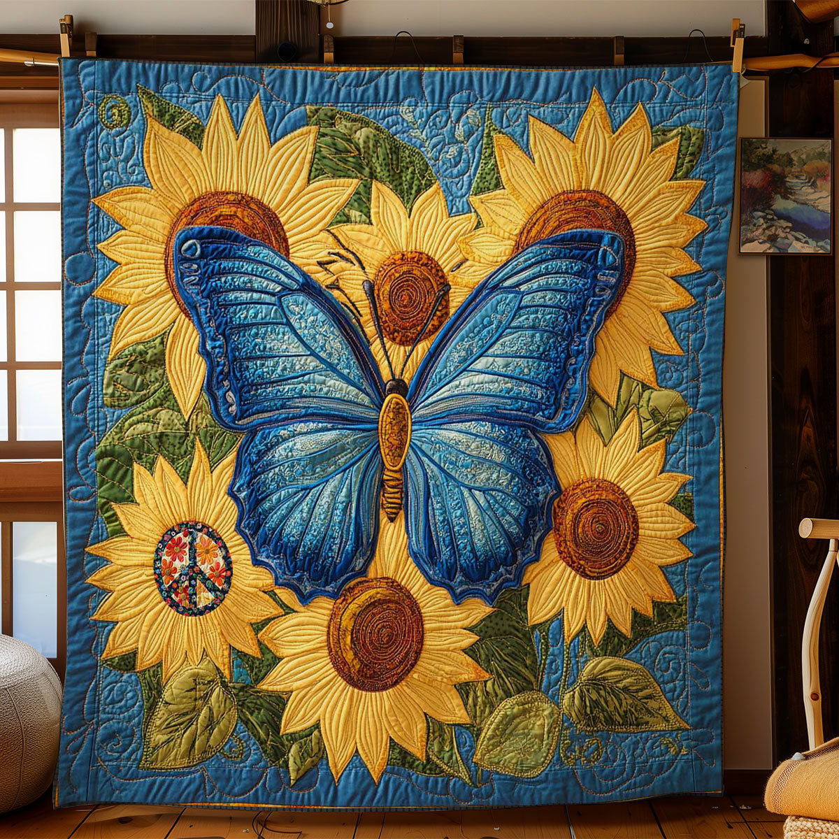 Sunlit Butterfly Throws And Blankets Christmas Presents For Father In Law