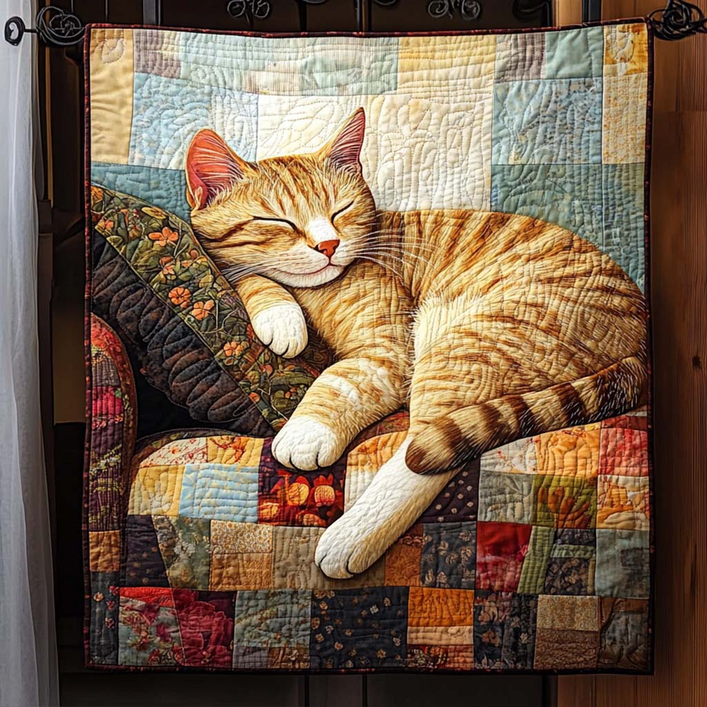 Sunlit Nap Quilted Blanket Gifts For Cat Owners