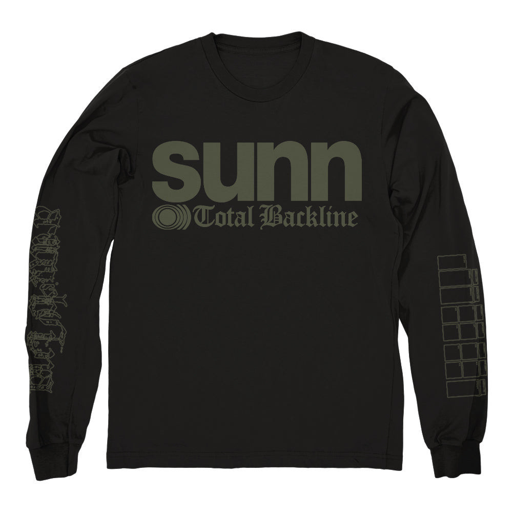 Sunn O))) Merch Total Backline Long Sleeve Shirt Sunn O))) Shirt Father's Day Gifts For Husband