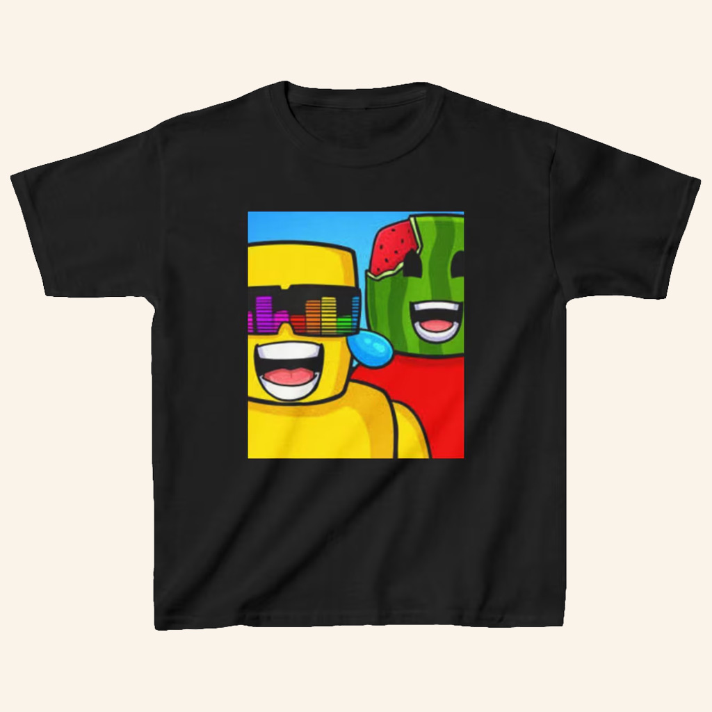 Sunny And Melon Merch Sunny And Melon Playful T-Shirt Summer Vibes Apparel Birthday Gifts