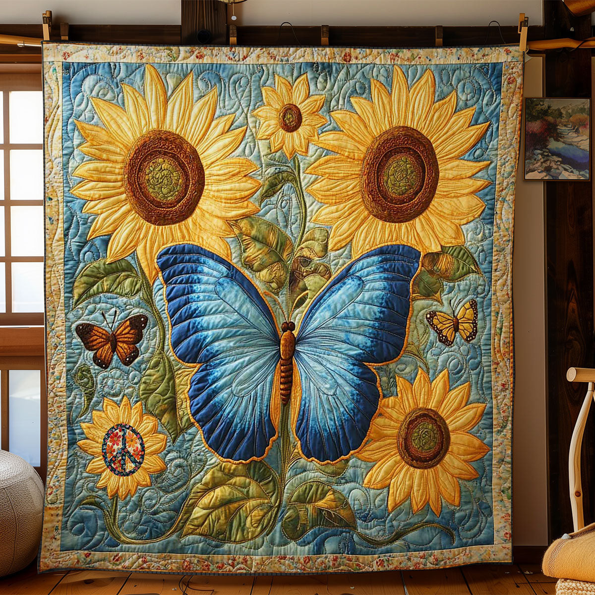 Sunny Butterfly Throws For Couch Birthday Presents For Mom Ideas