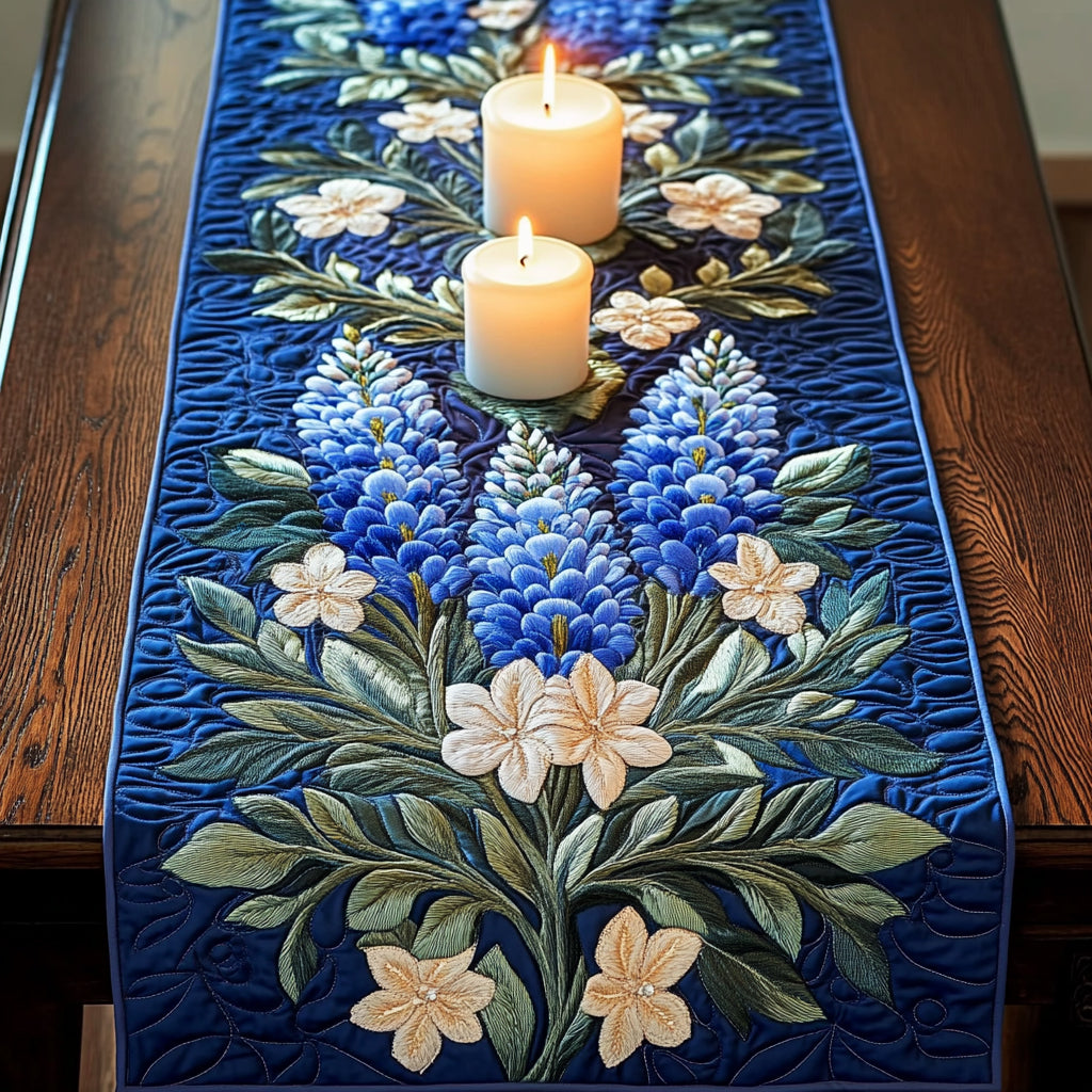 Sunny Meadows Quilted Table Runner Dining Room Table Decor Cool Texas Gifts