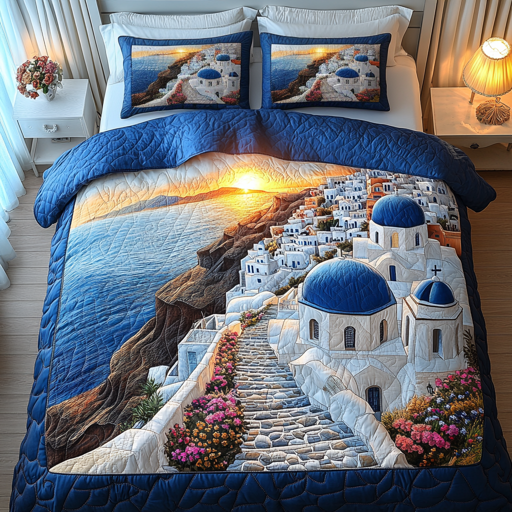 Sunny Shores Quilted Bedding Set Bed Decorations Best Family Presents For Christmas