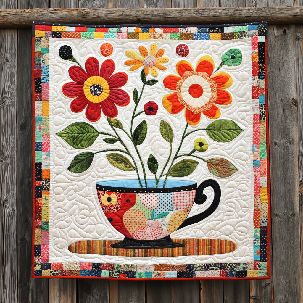 Sunny Steep Quilted Blanket Christmas Throw Blanket Best Mexican Gifts