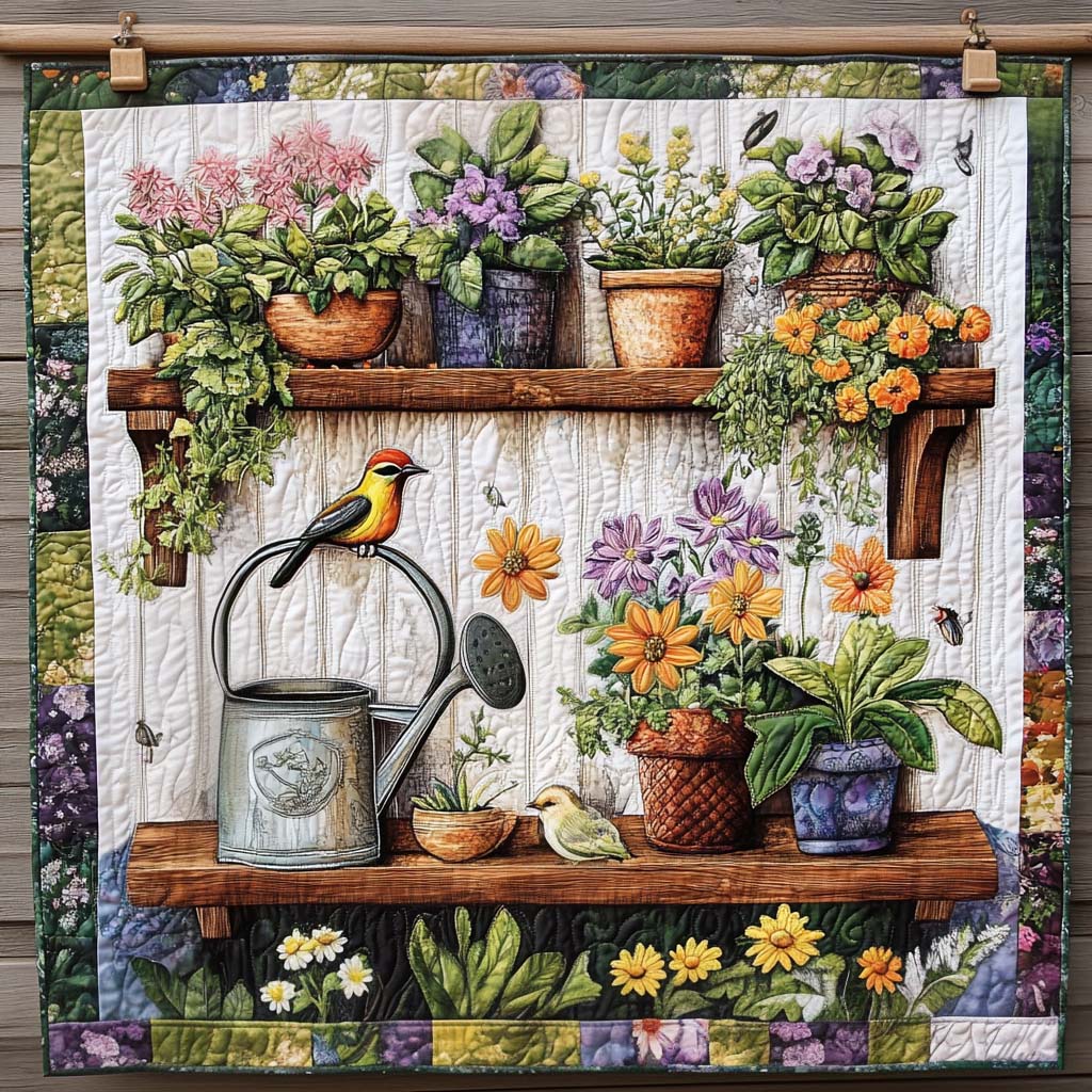 Sunny Steps Quilted Blanket Gift Ideas For Bird Lovers