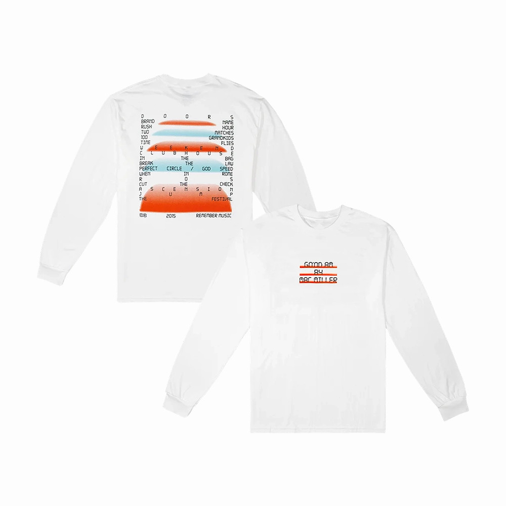 Sunrise Mac Miller Long Sleeve Shirt Mac Miller Clothing Line Best Gift For Rap Fans