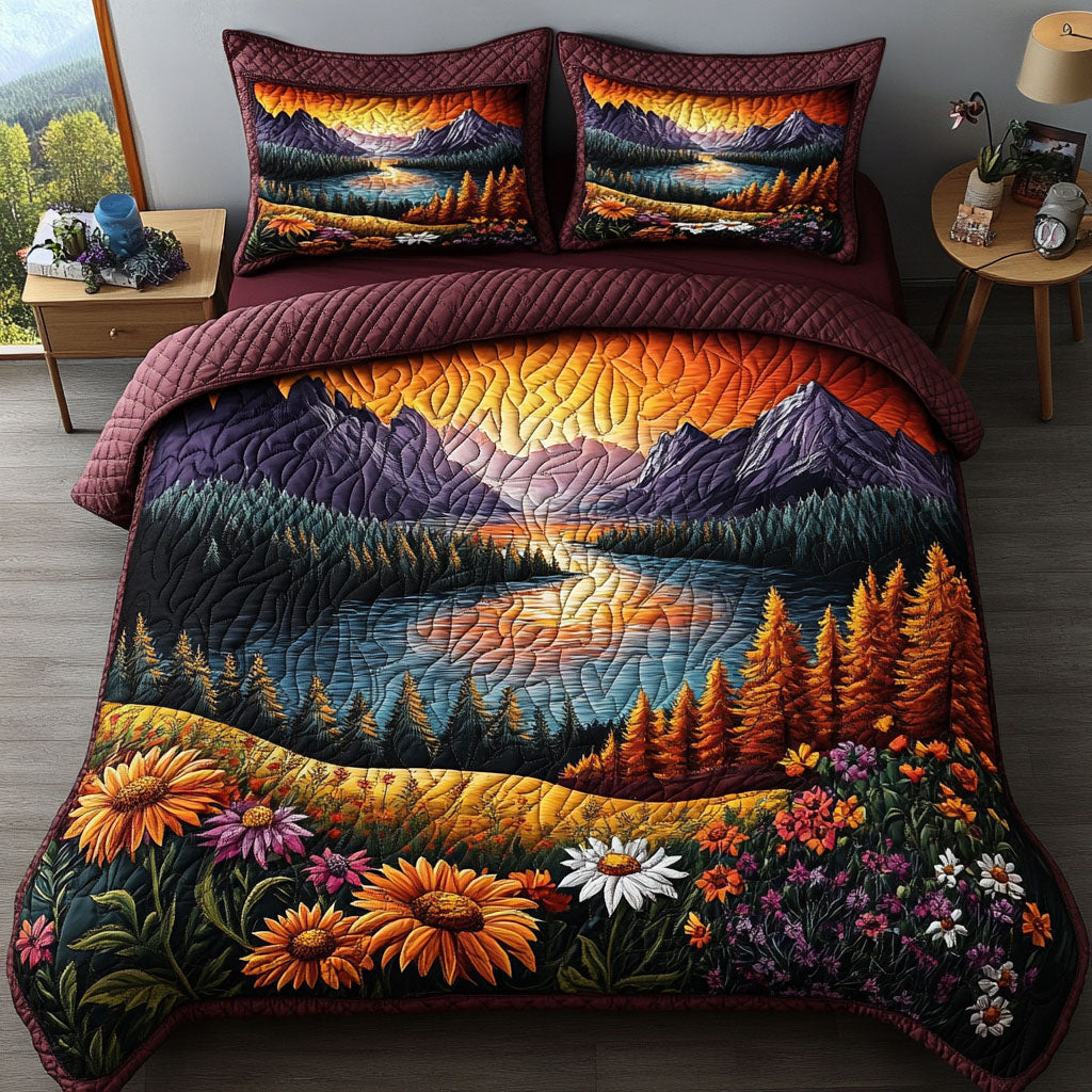 Sunset Hills Quilted Bedding Set Bedroom Decor Ideas Autumn Presents