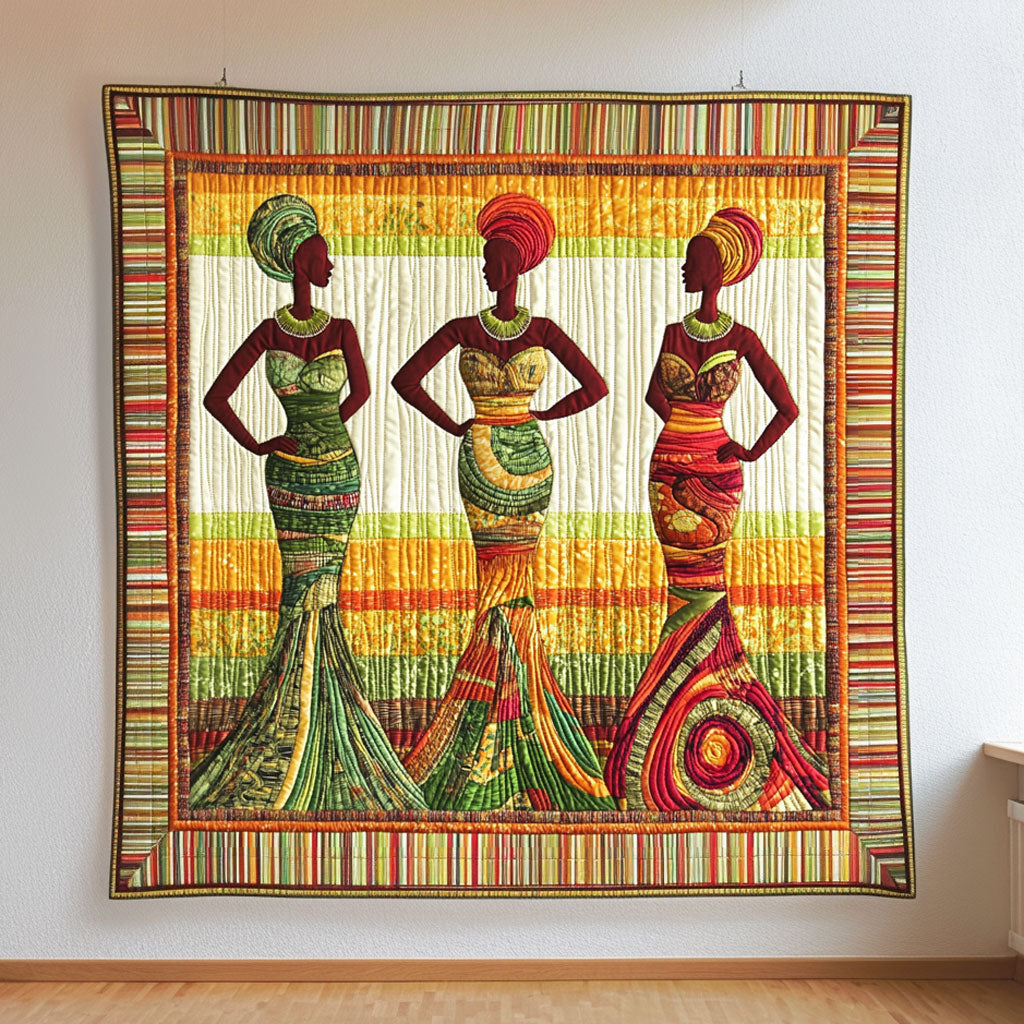 Sunset Woman Quilt Perfect Holiday Gift for Blanket Lovers