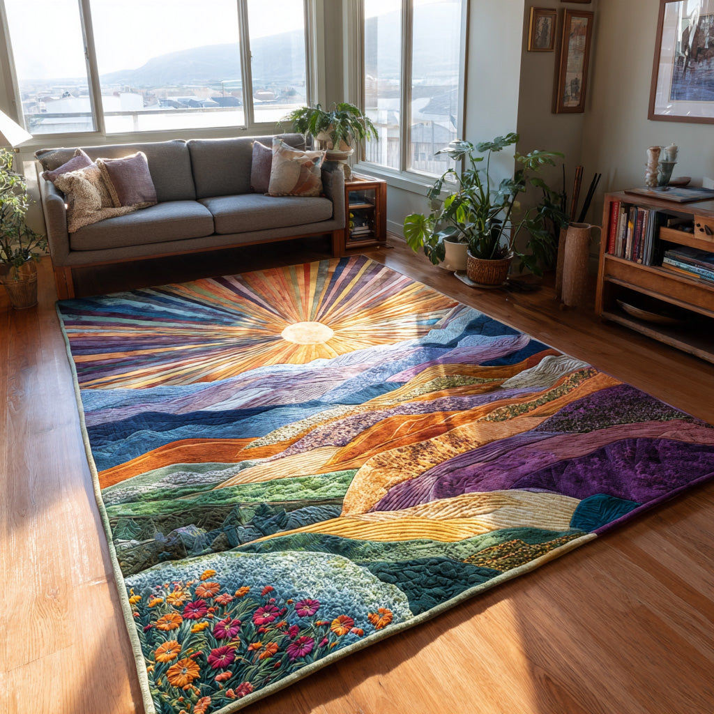 Sunshine Meadow Area Rug  Living Room Rugs Christmas Gifts For Grandparents