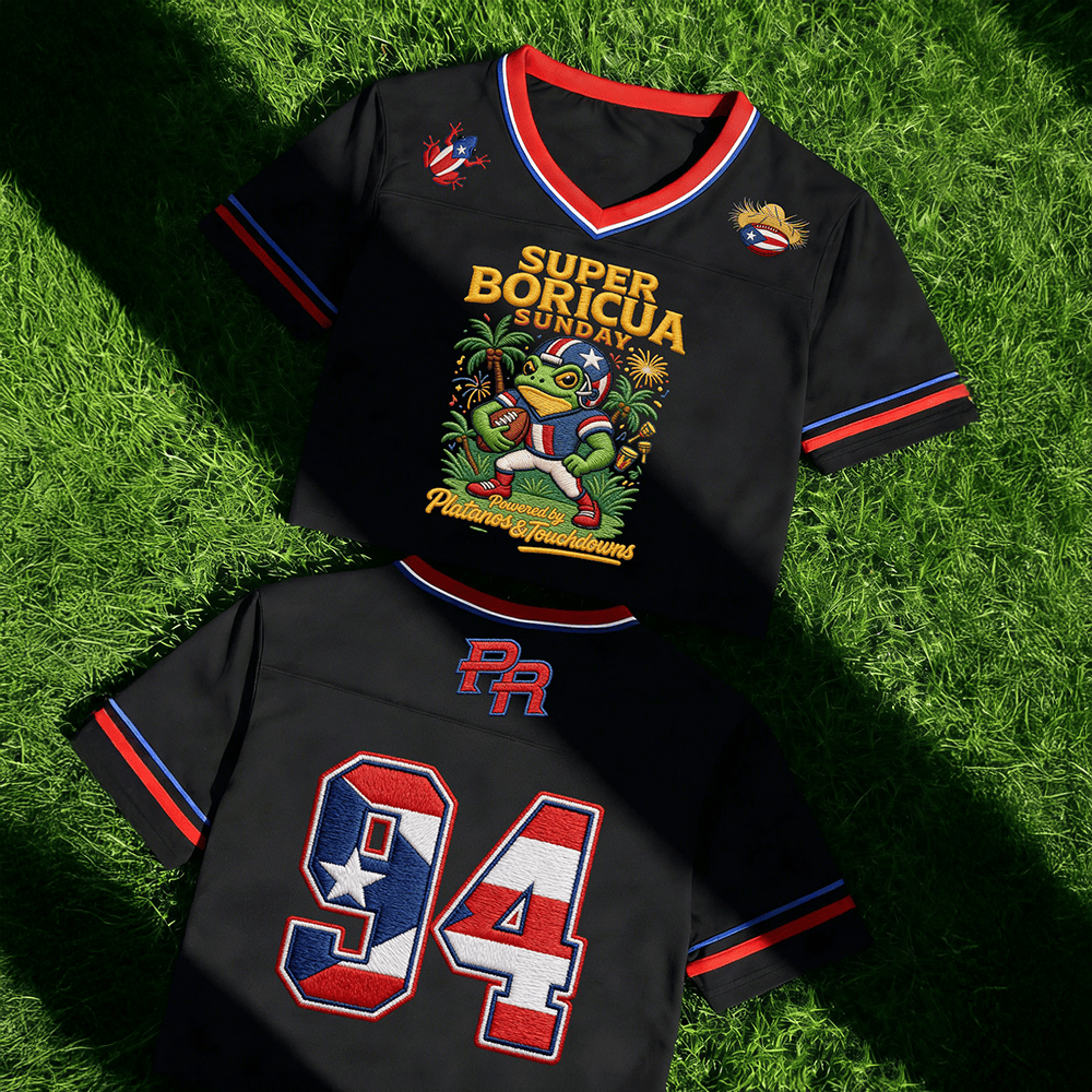 Super Boricua 94 Jersey Bad Bunny Halftime Show Merch Cool Gifts For Enthusiasts