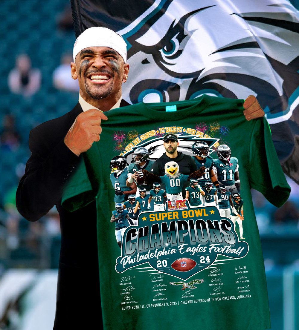 Super Bowl Champions Philadelphia Eagles Football T-Shirt Football Gifts For Men