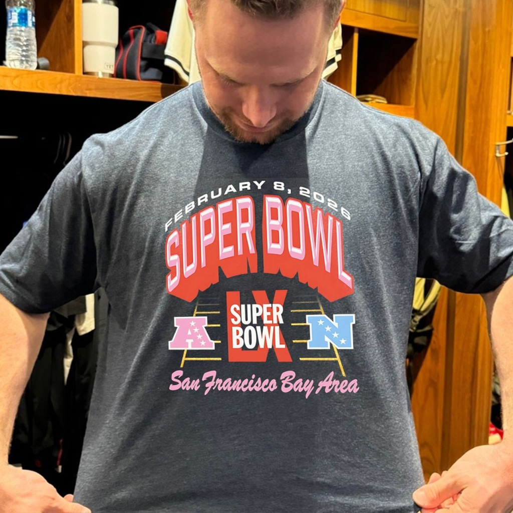 Super Bowl LX AFC and NFC San Francisco February 8 2026 Shirt Football Fan Gift Ideas
